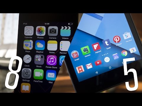 iOS 8 vs Android 5 Lollipop Review | The Nerd Herd