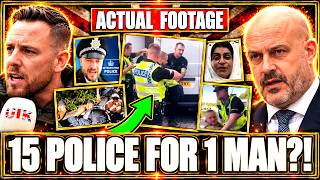 15 POLICE vs ONE Knife Suspect… Then Britain Gets Even Crazier - Danny Tommo & RAF Fairford + MORE!
