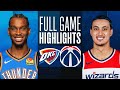 THUNDER at WIZARDS | FULL GAME HIGHLIGHTS | January 8, 2024
