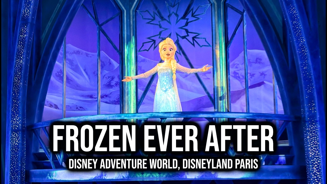 Frozen Ever After POV Ride Video - Disneyland Paris