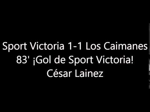 Segunda División Perú-2015 (Fecha N° 06): Sport Victoria 2-1 Los Caimanes