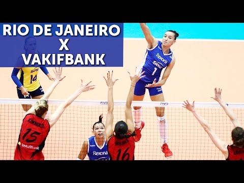 REXONA-SESC X VAKIFBANK ISTANBUL Mundia de Clubes de Vôlei Feminino (Fase de Grupo)