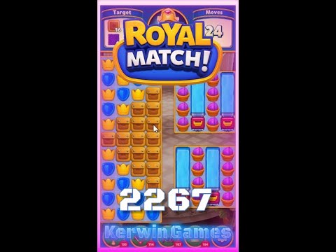 Royal Match Level 2267 - No Boosters Gameplay