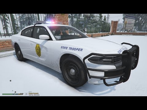 GTA 5 Live PD - Kansas Highway Patrol - Snow Patrol - LSPDFR (GTA 5 Real Life Police Mods)