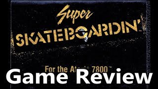 Super Skateboardin' Atari 7800 Review - The No Swear Gamer Ep 360