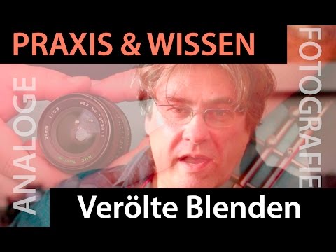 📷 Analoge Fotografie - alte analoge Kamera aufbereiten - Teil 4: Verharzte Blende