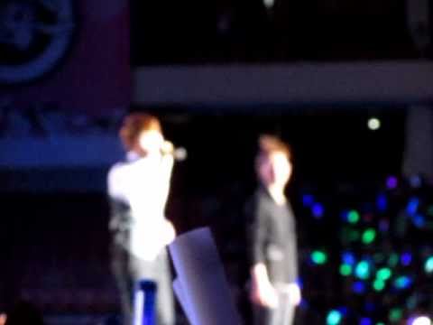super junior ryeowook ＆shinee onew the name i loved @ sm town shanghai 2010