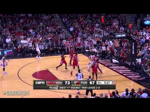 Dwight Howard vs LaMarcus Aldridge Full Duel Highlights 2014 Playoffs G3 - Rockets at Trail Blazers