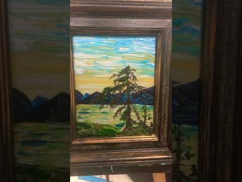 Canadian Artist Tom Thomson #tomthomson #palleteknifepainting #art