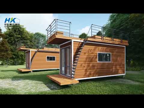 20FT Modular Prefab Container House - Compact and Modern Living at Its Best