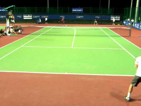 SIN CHALLENGER TENNIS 2011 Go Soeda VS Ivo KLEC