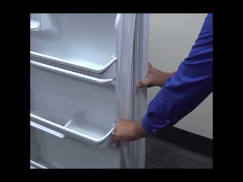 How To Replace a Top-Mount Fridge Door Gasket #diyrepair #refrigerator #fix #diy