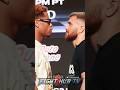 DEVIN HANEY STEPS TO VASILIY LOMACHENKO IN INTENSE FACE OFF AT PRESS CONFERENCE!
