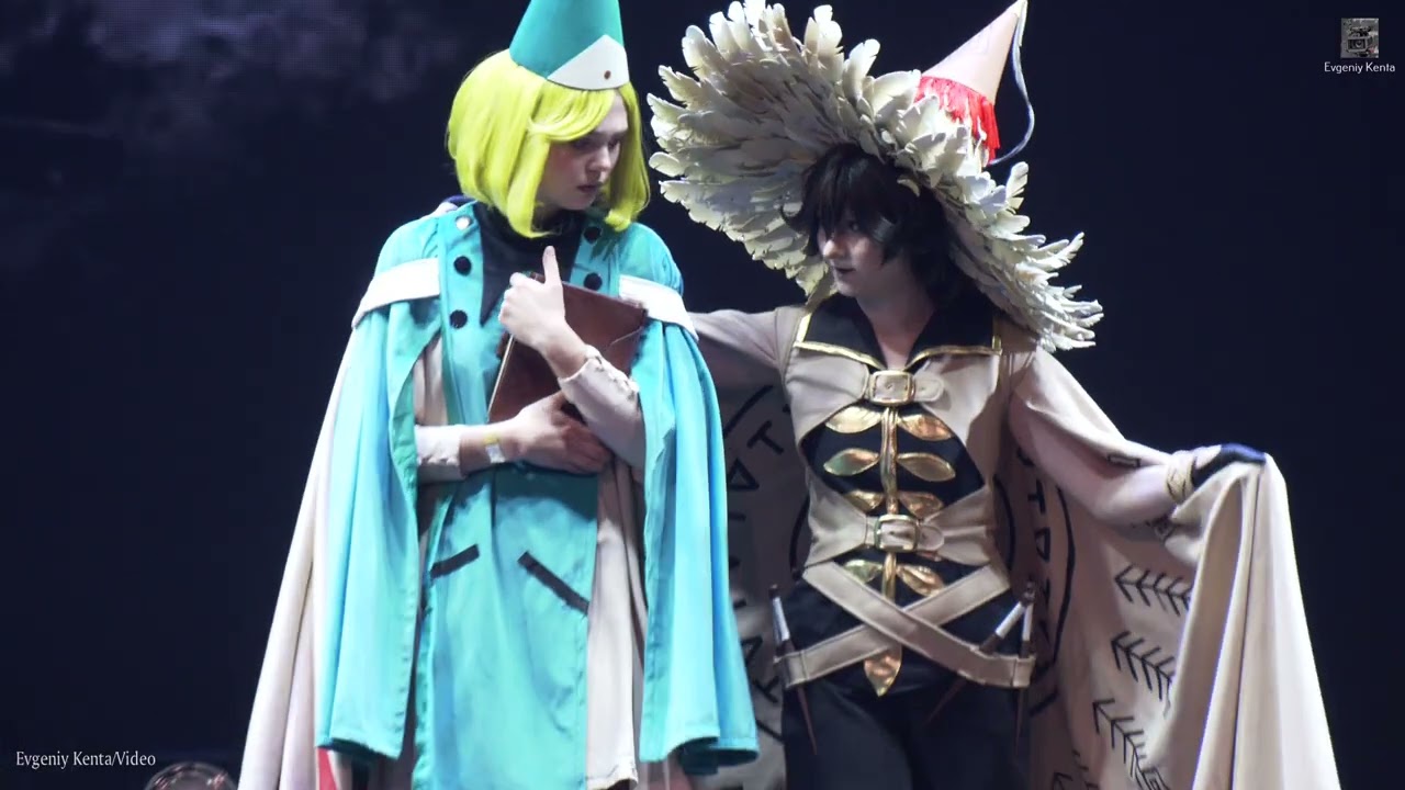 Group anime defile - Колпаки идут вайбить - Ателье колдовских колпаков - Коко, Кифри, Тартар, Игуин,