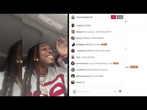 Capella Grey IG Live 26/03/22