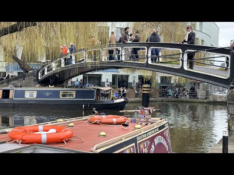 Little Venice London 🇬🇧🇬🇧: Regent’s Canal Waterbus Boat Trip to Camden