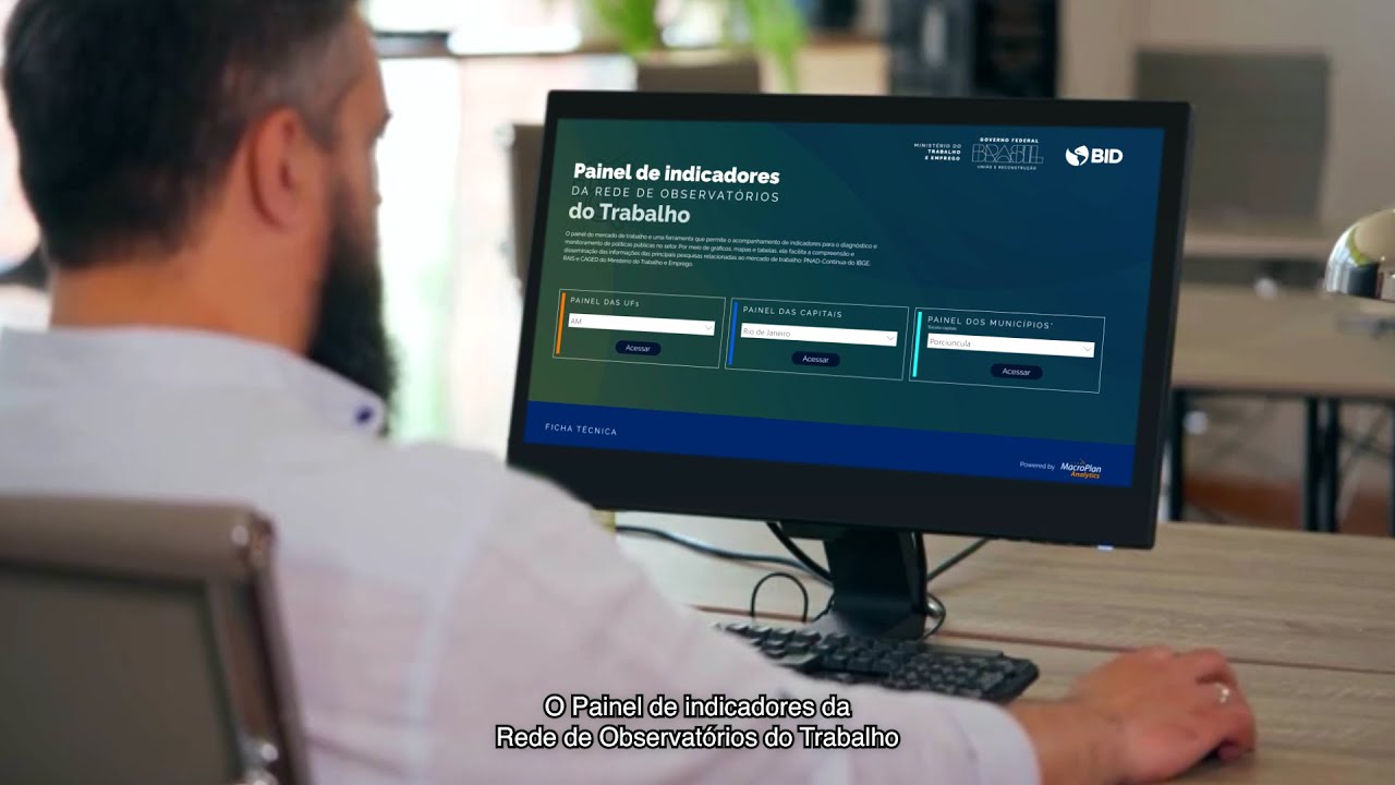 Conheça o painel que integra dados sobre mercado de trabalho no Brasil