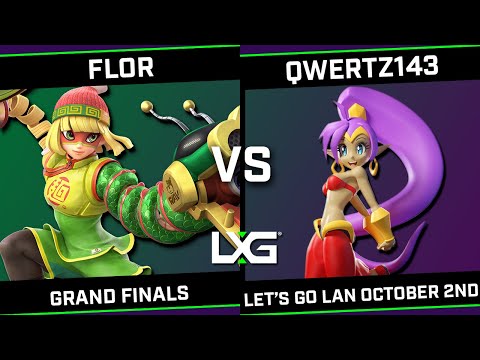 LXG Let's Go LAN October 2nd - GRAND FINALS - FLOR (Sonic/MinMin) vs qwertz143 (Isabelle/Mii Gunner)