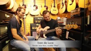 Servette-Music TV : Ivan de Luca présente la nouvelle basse Fender Jazz Bass, modèle 
