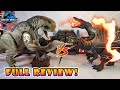 Jurassic World Rebirth DISTORTUS REX SPINOSAURUS MOSASAURUS Full Review