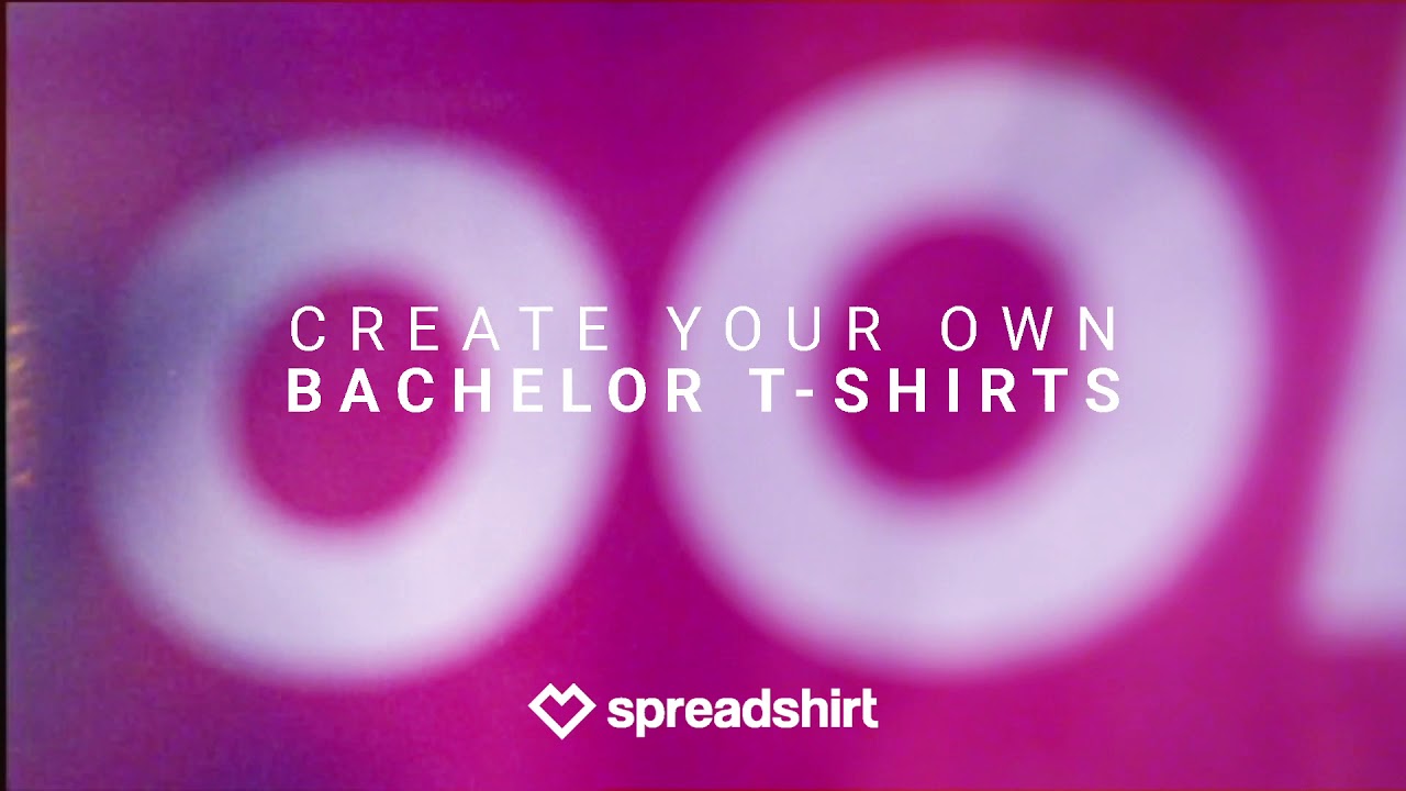 Spreadshirt - Create your own adventure with customized Bachelor T-Shirts!