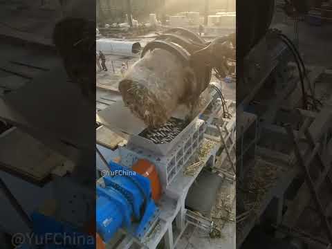 Straw shredder