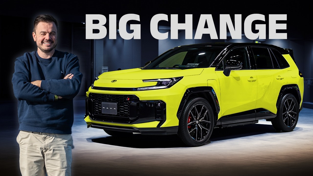 NEW Toyota RAV4: First look at the best selling medium SUV