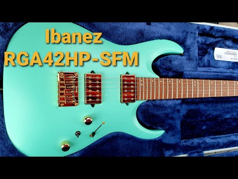 Ibanez RGA42HP-SFM Demo. Excellent!!