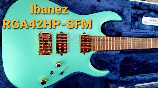 Video thumbnail for Ibanez RGA42HP-SFM Demo. Excellent!! by Chris Tompkins