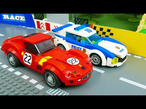Lego Race . Speed Champions vs Police Car | Kids Cartoon |  Cars For Kids