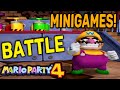 All Battle Minigames Mario Party 4