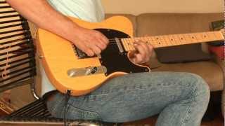 Video thumbnail for 2009 Fender Telecaster American Deluxe Butterscotch Part1 by GregsGuitars