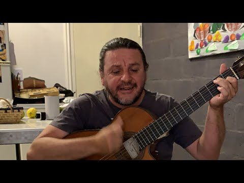 Guitarreada en casa