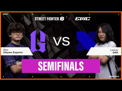 Blaz vs. Leshar | Street Fighter 6 at EWC 25 - Day 4 - Semifinals