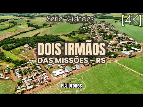 285 - 4K - Drone - Dois Irmãos das Missões - RS #drone #doisirmãos #cidades #cidadesdobrasil #rs