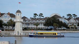 EPCOT Resort Area & Crescent Lake 2025 Sights & Sounds in 4K | Walt Disney World Orlando Florida