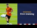 #FRONTROW • First training 2021-2022 • ?◼️