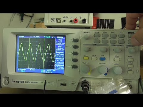 Ken's Bastelstunde 40 Mhz Quarzoszillator - was steckt drin? Oszilloskoptest 40 Mhz