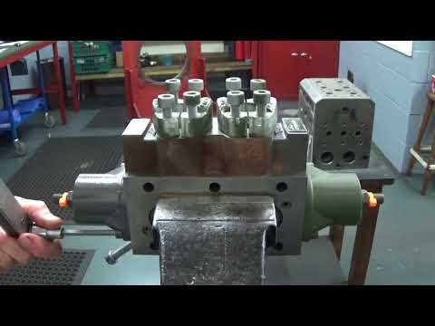 C.J. Plant Limited - Volvo EW180C Control Valve block Strip, Clean and Rebuild