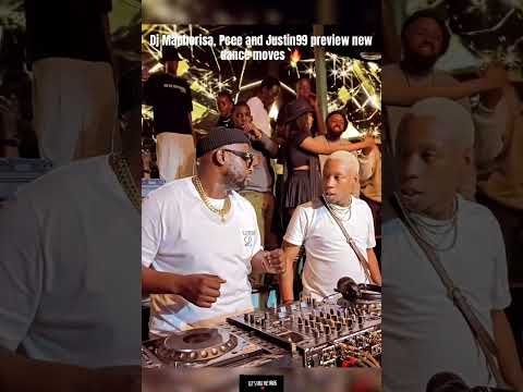Dj Maphorisa, Pcee and Justin99 preview new dance moves🔥