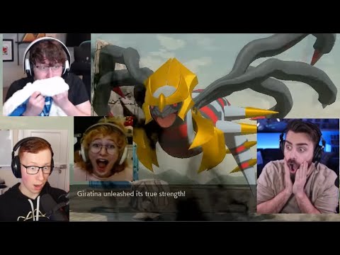 Best Giratina Second Phase Reactions | Pokemon Legends Arceus Vs Volo