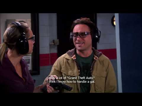 Leonard shoots himself in the foot! TBBT S5E14