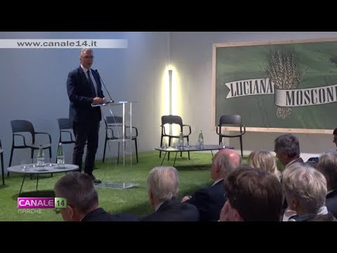 Ancona. Inaugurazione stabilimento pastificio Luciana Mosconi