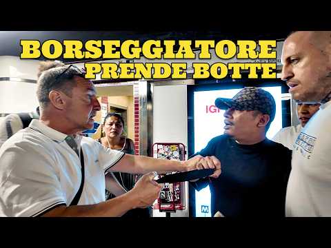 Cuban Pickpocket Gets Slapped and Beaten Every Time War in the Metro