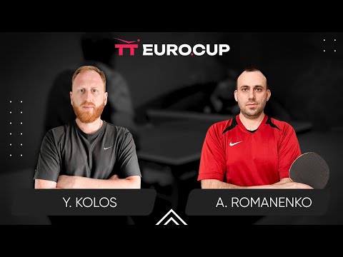 09:55 Yurii Kolos - Andrii Romanenko 31.10.2023 TT Euro.Cup Ukraine Professional TABLE 3