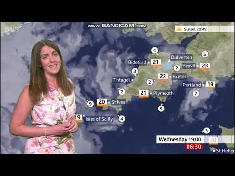 Alex Osbourne BBC ONE Spotlight weather August 9th 2023 - 60 fps in HD! Better Quality