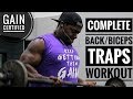 Complete PULL Workout (Back/Traps/Biceps)