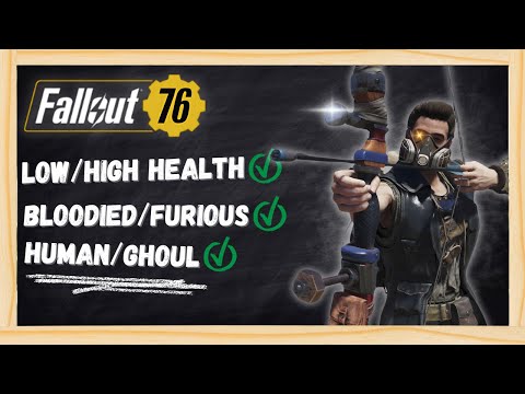 The Ultimate Bow Build Guide (All In One Guide) - Fallout 76