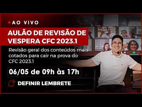 Aulão de Revisão Final CFC 2023.1