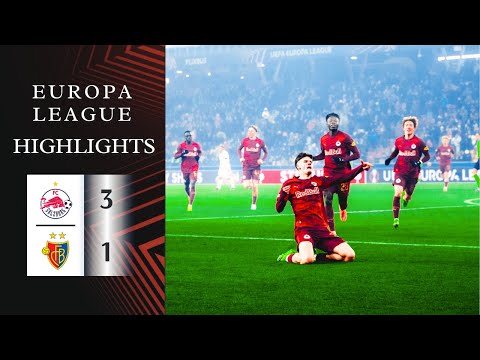 Red Bull Salzburg - Basel | 3-1 | Highlights | Europa League 2025-26 | red bull salzburg basel